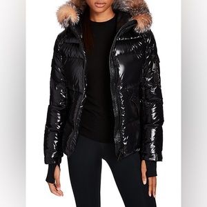 SAM. Blake Fur-Trim Puffer Down Jacket
